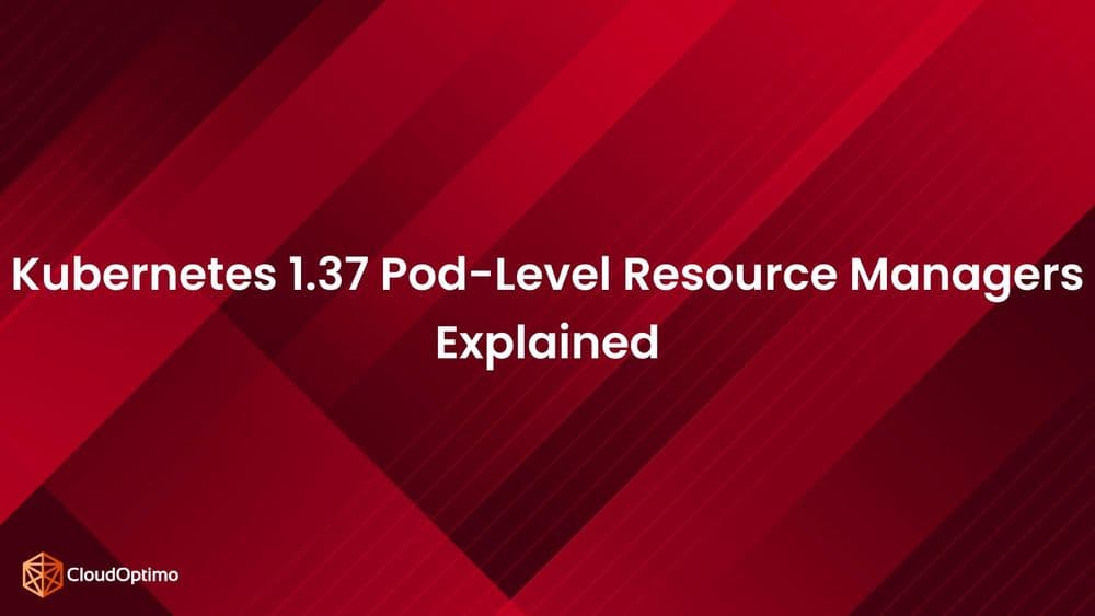 Pod-Level Resource Managers